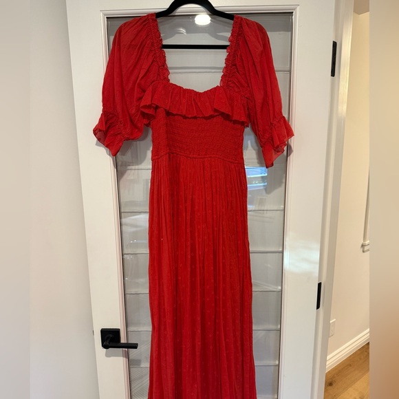 Doen Sol Dress Red - Picture 5 of 5